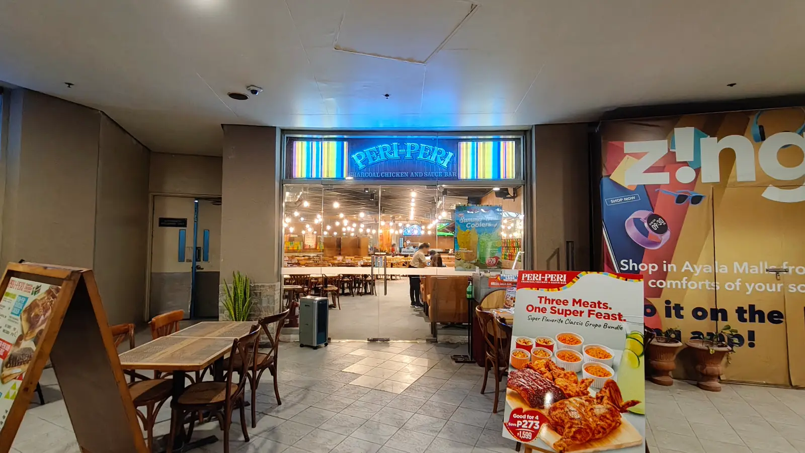 PERI-PERI CHARCOAL CHICKEN AND SAUCE BAR in TriNoma